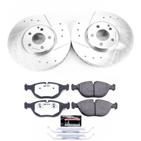 Power Stop 04-05 Mercedes-Benz E500 Front Z26 Street Warrior Brake Kit - K7769-26