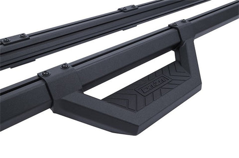 Dee Zee 99-23 Chevrolet/GMC/Dodge/Ford Full Size Truck Hex Cast - Crew Cab Side Steps (Txt Blk) - DZ66321CTB