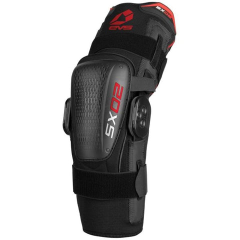 EVS SX02 Knee Brace Black - Small - SX02-20K-S