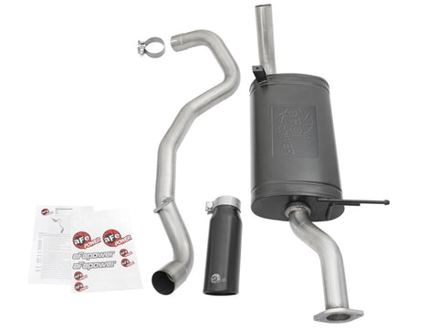 aFe MACHForce XP 2-1/2in 304 SS Cat Back Exhaust w/ Black Tips 2001-2016 Nissan Patrol (Y61) 4.8L - 49-36121-B