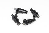 DeatschWerks Universal 1200cc11mm Upper Low Impedance Injectors (Set of 4) - 42M-11-1200-4
