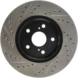 StopTech 02 Lexus ES 250/300/330/350 / 05-07 Toyota Avalon Slotted & Drilled Left Front Rotor - 127.44125L