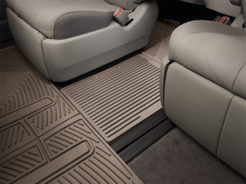 WeatherTech 11+ Toyota Sienna Rear Rubber Mats - Tan - W247TN