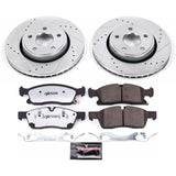 Power Stop 17-19 Jeep Grand Cherokee Front Z36 Truck & Tow Brake Kit - K7412-36