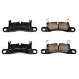 Power Stop 11-18 Porsche Cayenne Rear Z17 Evolution Ceramic Brake Pads w/Hardware - 17-1453