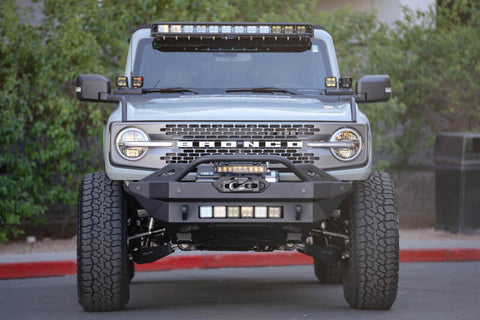 DV8 Offroad 21-22 Ford Bronco Front Lower Control Arm Skid Plate - SPBR-02