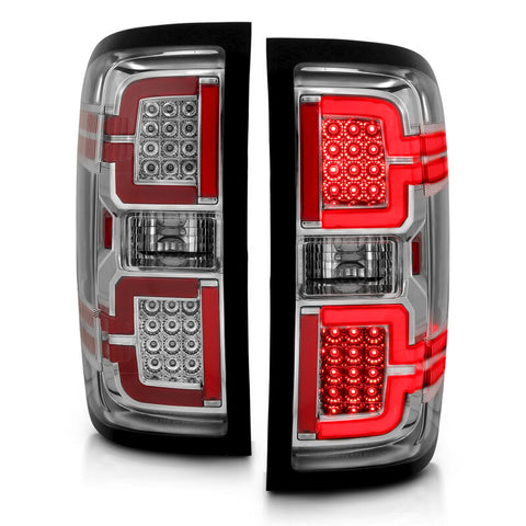 ANZO 2014-2018 Chevy Silverado 1500 LED Taillights Chrome - 311291