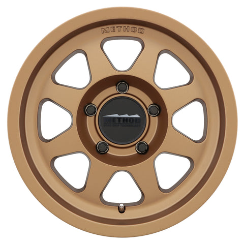Method MR701 17x7.5 +30mm Offset 5x4.5 73mm CB Method Bronze Wheel - MR70177512930