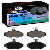 DFC 86-93 Mercury Sable Rear 4000 Hybridynamic Brake Pads - 4000-0545-00
