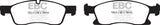 EBC 11+ Dodge Durango 3.6 Greenstuff Front Brake Pads - DP61871