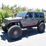 Westin 18-24 Jeep Wrangler (JL) Unlimited 4DR Outlaw Running Board - Textured Black - 28-34065