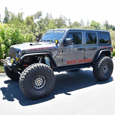 Westin 18-24 Jeep Wrangler (JL) Unlimited 4DR Outlaw Running Board - Textured Black - 28-34065