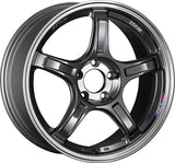 SSR GTX03 18x8.5 5x100 45mm Offset Black Graphite Wheel - XC18850+4505CGM