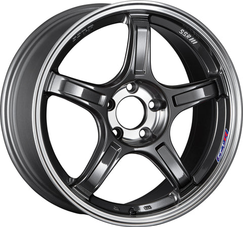 SSR GTX03 18x8.5 5x100 45mm Offset Black Graphite Wheel - XC18850+4505CGM