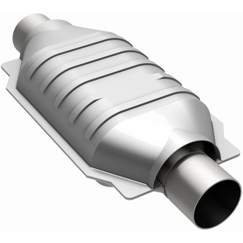 MagnaFlow Universal Catalytic Converter 2.25in Inlet 2.25in Outlet 16in Length 6.375in Width - 3391015