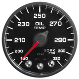 Autometer Spek-Pro - Nascar 2-1/16in Oil Temp 180- 320F Bfb Ecu - P553328-N1