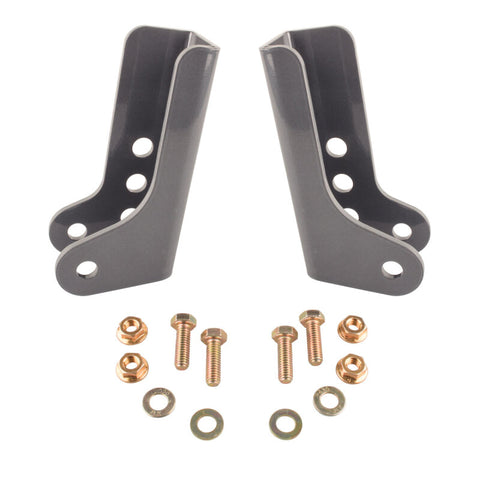 Synergy 2018+ Jeep Wrangler JL/JLU Rear Lower Shock Relocation Brackets - 8874-01