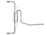 aFe Power 19-21 Toyota RAV4 L4-2.5L Takeda 304 SS Cat-Back Exhaust w/ Polished Tip - 49-36053-P