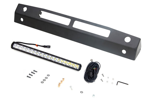 Rampage 2018-2019 Jeep Wrangler(JL) Skid Plate With Light Bar - Black - 7689