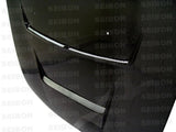 Seibon 95-96 Nissan 240sx DV Carbon Fiber Hood - HD9596NS240-DV