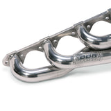 BBK 79-93 Mustang 351 Swap Shorty Unequal Length Exhaust Headers - 1-5/8 Silver Ceramic - 15110