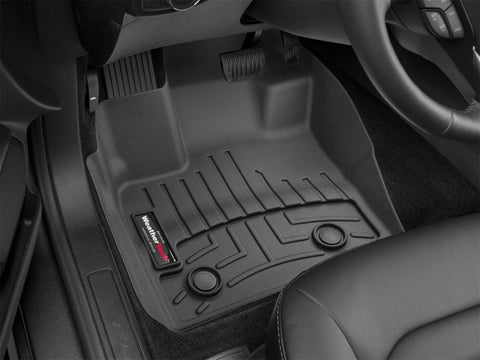 WeatherTech 2017+ Ford Fusion Front FloorLiner - Black - 449611