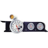 Autometer 87-93 Ford Mustang (Fox Body) Dash Top Triple 5in Pedestal Tach 2-5/8in X2 - 49102
