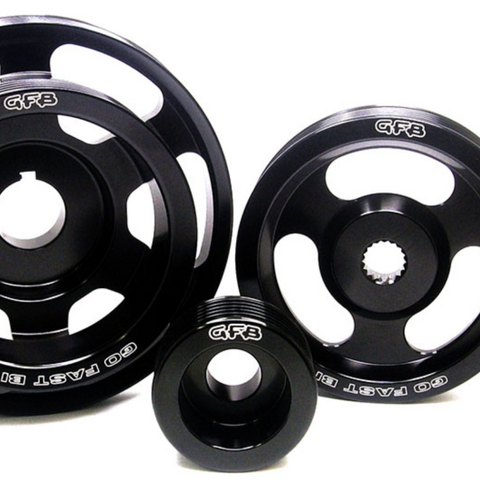 GFB 08+ WRX/STi / 09+ Forester / 03-09 LGT 3 pc Underdrive/Non-Underdrive Pulley Kit - 2014