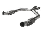 Kooks 05-10 Ford Mustang GT 2 1/2in x 2 1/2in OEM Exhaust GREEN Cat X Pipe - 11313300