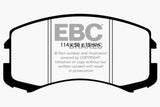 EBC 02-05 Mitsubishi Lancer 2.0 ES Ultimax2 Front Brake Pads - UD904