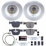 Power Stop 10-15 BMW 550i GT Rear Z23 Evolution Sport Coated Brake Kit - CRK6416