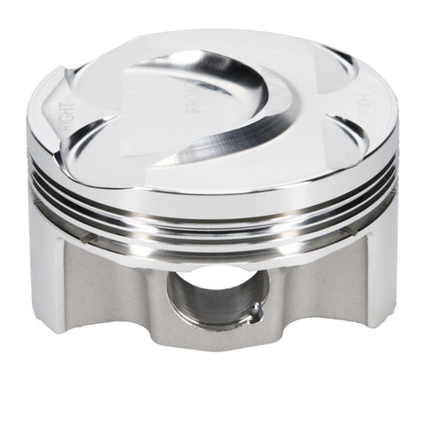 JE Pistons Nissan VR30DDTT 86mm Bore 10.2:1 CR -3cc Dish - Set of 6 - 346348