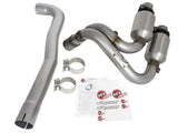 aFe Power Direct Fit Catalytic Converter Replacements Front 04-06 Jeep Wrangler (TJ/LJ) I6-4.0L - 47-48003