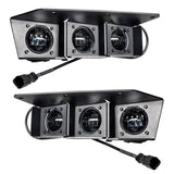 ORACLE Lighting 21-22 Ford Bronco Triple LED Fog Light Kit for Steel Bumper - White - 5890-001