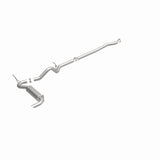 MagnaFlow 12-14 Jeep Wrangler 4dr Single Straight Rear P/S Exit Stainless C/B Performance Exhaust - 15117