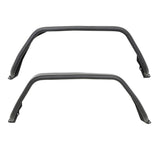 Westin 2020 Jeep Gladiator Tube Fenders - Rear - Textured Black - 62-1065
