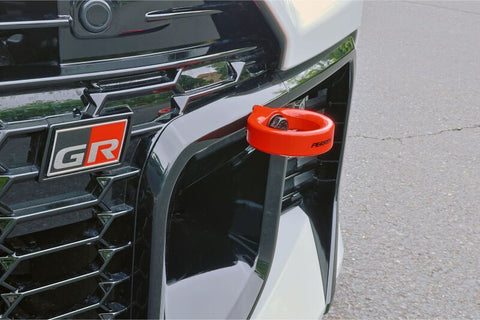 PERRIN 23-26 Toyota GR Corolla Front Tow Hook - Red - PTP-BDY-231RD