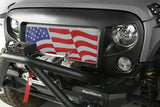 Rugged Ridge Grille Insert American Flag 07-18 Jeep Wrangler - 12034.22