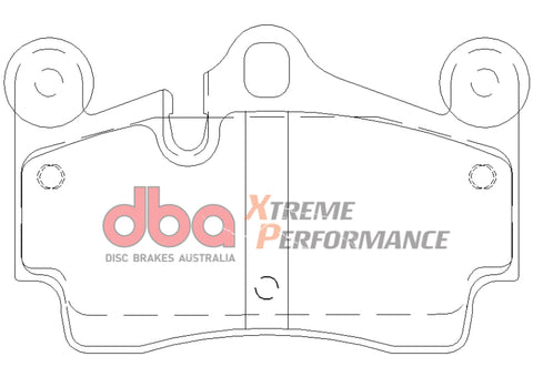 DBA 03-10 Porsche Cayenne XP650 Rear Brake Pads - DB1677XP