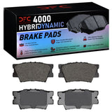 DFC 06-24 Toyota Rav4 Hybrid Rear 4000 Hybridynamic Brake Pads - 4000-1632-00