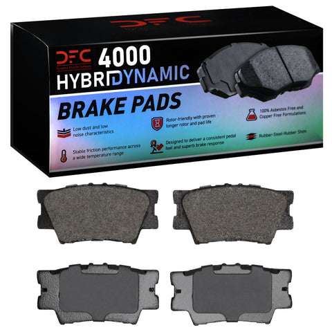 DFC 06-24 Toyota Rav4 Hybrid Rear 4000 Hybridynamic Brake Pads - 4000-1632-00