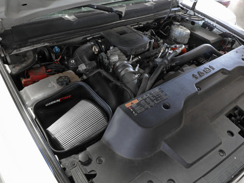 aFe 11-16 GM Silverado / Sierra 2500/3500HD (6.6L V8) MagnumFORCE Intake Stage-2 Pro DRY S - 54-13016D