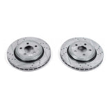 Power Stop 18-19 Dodge Durango Rear Evolution Drilled & Slotted Rotors - Pair - AR83079XPR