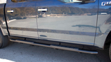 Fishbone Offroad 15-22 Ford F150 Extended Cab Oval Side Steps - Black Textured - FB21378