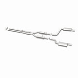 MagnaFlow 11-12 Dodge Charger SRT-8 Hemi Dual Split Rear Exit Stainless Cat-Back Performance Exhaust - 15494