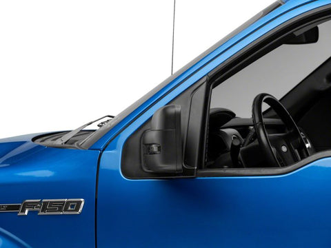 Raxiom 09-14 Ford F-150 Axial Series White LED Mirror Turn Signal- Smoked - T556986