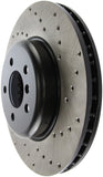 StopTech 11-15 BMW 535i/535xi/ 12-15 640i Front Left Drilled Sport Brake Rotor - 128.34124L