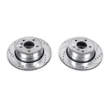 Power Stop 06-07 BMW 525xi Rear Evolution Drilled & Slotted Rotors - Pair - EBR1022XPR