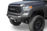 Addictive Desert Designs 2014+ Toyota Tundra Stealth Fighter Front Bumper w/Winch Mount & Sensors - F741422860103