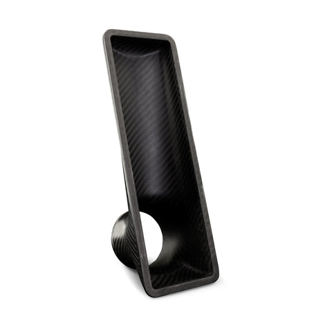 Mishimoto Universal Carbon Fiber Intercooler - Matte Tanks - 450mm Gold Core - S-Flow - C V-Band - MMINT-UCF-M4G-S-C